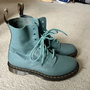 Blue Dr. Martens!